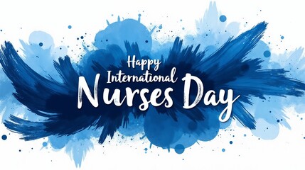 Celebrating International Nurses Day with vibrant colors and heartfelt gratitude for healthcare workers dedicated to patient care