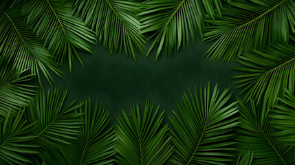 Fern Fronds Unfolding in a Symmetrical Spiral, Showcasing Nature’s Intricacy

