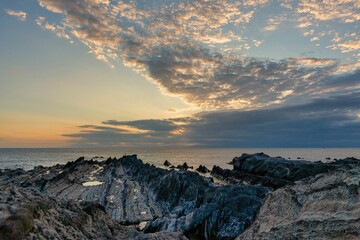 綺麗な日本のサンセット