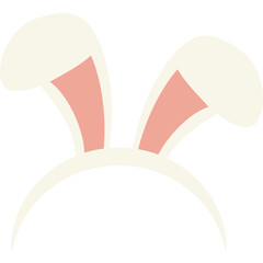 Bunny Ears Headband Illustration