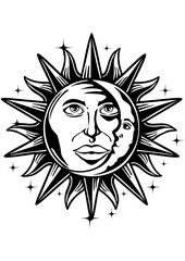 Sun and Moon