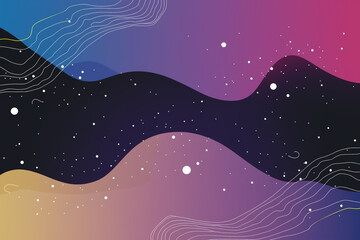 vector illustration of an abstract background
