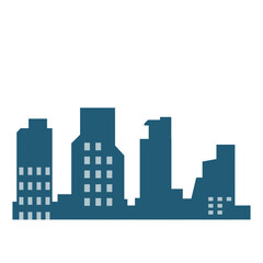 Fototapeta premium City Skyline Illustration