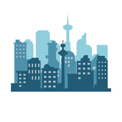 City Skyline Illustration