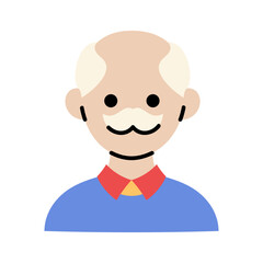 Friendly Old Man Icon