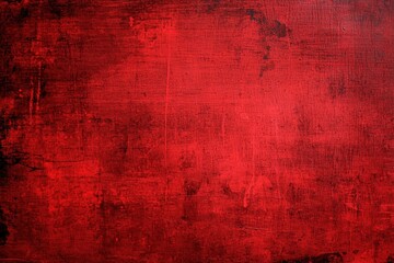 Grunge Red Texture Background with Dark Shades and Distressed Look for Artistic,abstract Old wall texture cement black red background, Scratched bright red paint