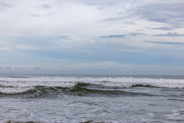 Sea view at Karambunai beach Kota Kinabalu Sabah