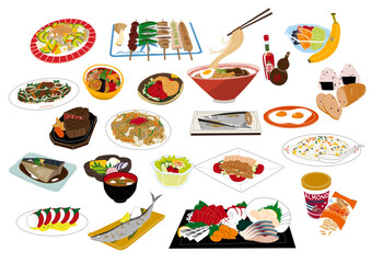 料理のイラスト