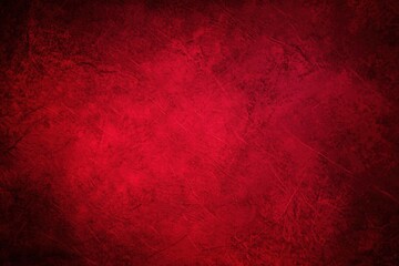 Fototapeta premium Dark Red Background Texture with Gradients ,abstract Old wall texture cement black red background, Scratched bright red paint