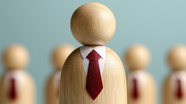 Leadership development action business environment visual content professional setting focus on individual concept of growth