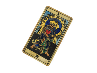 The Ten of Wands Tarot Card:  A Detailed Image of the Rider Waite Smith Deck