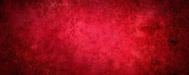 Fototapeta premium Dark Red Background Texture with Gradients ,abstract Old wall texture cement black red background, Scratched bright red paint