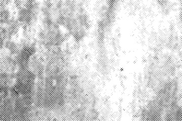 Abstract grunge halftone overlay black dost texture background