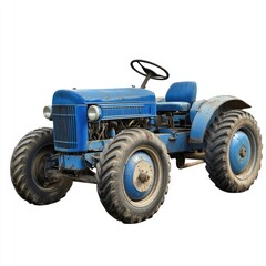 Obraz premium Farm tractor transparent background