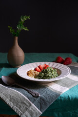 delicious spinach couscous