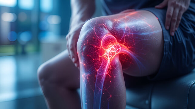 A man suffered a serious knee injury after suffering anterior cruciate ligament tear in a sports accident.