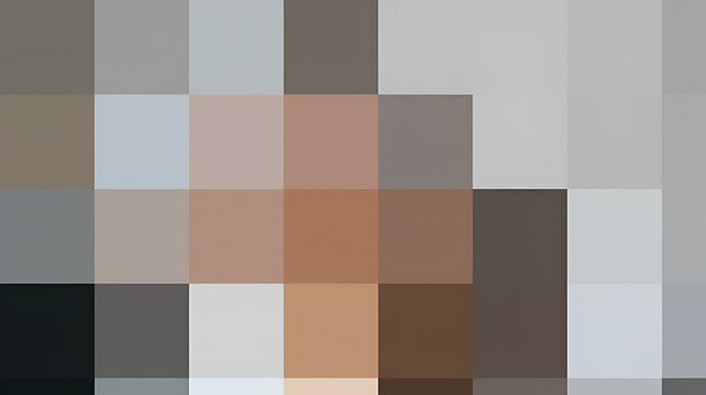 Young amorous couple lies thoughtfully in bed