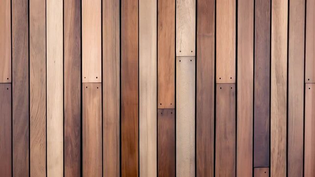 Parallel wooden planks create a warm and rustic textured background, suitable for various design and architectural purposes