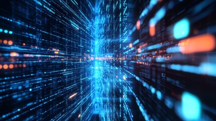 Obraz premium Understanding big data insights into its impact and applications in modern technology