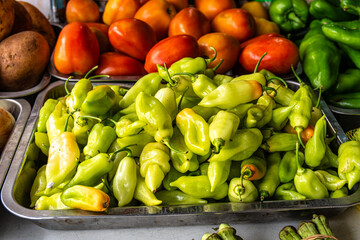 Fish and food market, Mercado Municipal at Soure in the Marajo Island at Para, Brazil