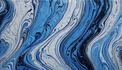 A captivating abstract background featuring swirling patterns of emerald blue and white, reminiscent of malachite stone