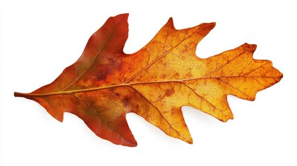Autumnal Oak Leaf