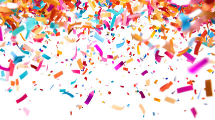Obraz premium confetti transparent background png