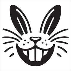 Fototapeta premium Funny facial expression vector illustration, Cute kawaii face clipart Design 