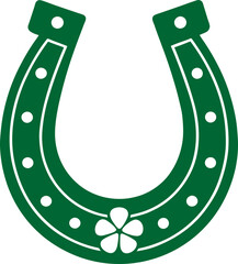 Horseshoe St Patrick Clipart