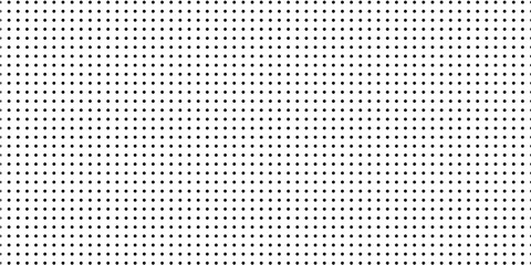 Dotted gradient vector illustration, white and black halftone background, horizontal seamless dotted lines, monochrome dots texture backdrop, retro effect. modern
