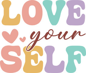 Inspirational Quotes retro svg design