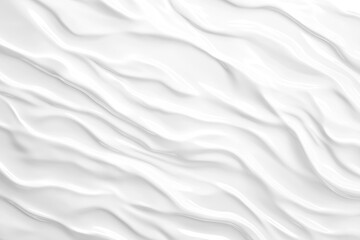 Obraz premium White Liquid Smooth Waves Abstract Background Texture