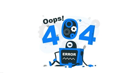web site page error 404 Animation ,  404 not found, internet, wrong page, animation, motion picture, web, surfing , Page Not Found  , 404 Error Animation , Described by Funny And Entertaining Way, Usi