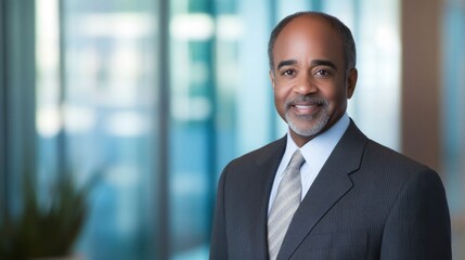 Fototapeta premium Professional headshot of an executive.