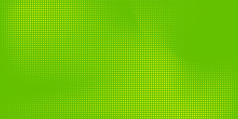 Dots halftone green color pattern gradient texture with technology digital background. Dots pop art comics with nature graphic  dotted arts
