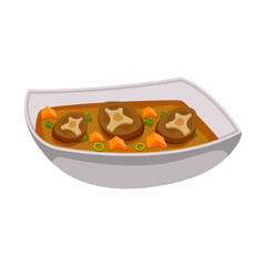 Indonesian Food Illustration