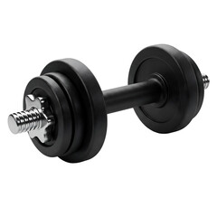Naklejka premium dumbbell isolated on transparent background 