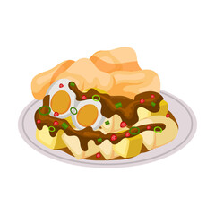 Indonesian Food Illustration