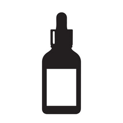 Homeopathy bottle vector