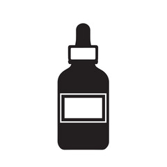 Homeopathy bottle vector