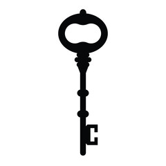 Antique Door Key Icon