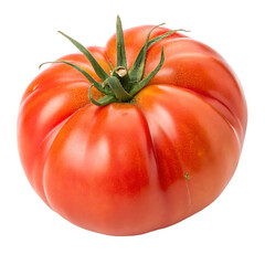 Beefsteak tomato isolated on transparent background