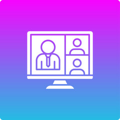 Online Meeting Icon
