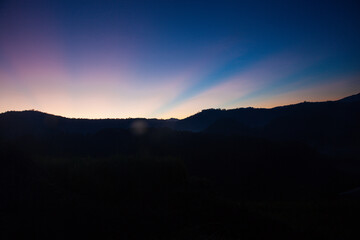 A village landscape in East Nusa Tenggara, Indonesia