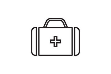 First Aid Kit Icon Element For Design