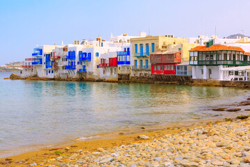 Little Venice, Mykonos island, Greece