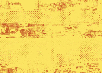 Obraz premium Background with glitch distorted grunge textures . grunge background texture with halftone dots, glitched shapes, textures and lines .Screen print vector background with grunge textured surface.