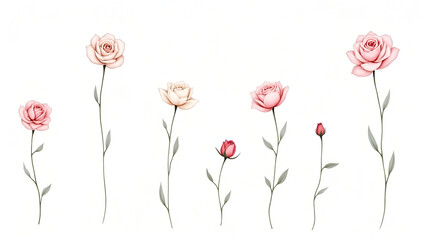 Title: A Delicate and Intricately Illustrated Set of Five to Seven

