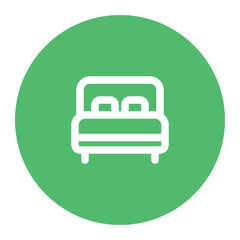 bed icon for illustration