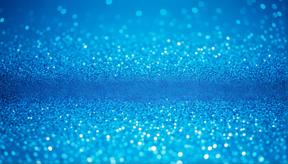 Blue Glitter Background